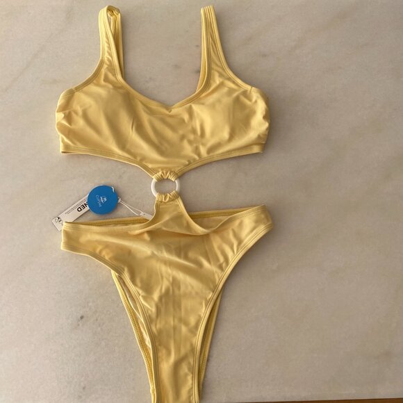 CupShe O-Ring Cutout Monokini Swimsuit - Picture 2 of 3